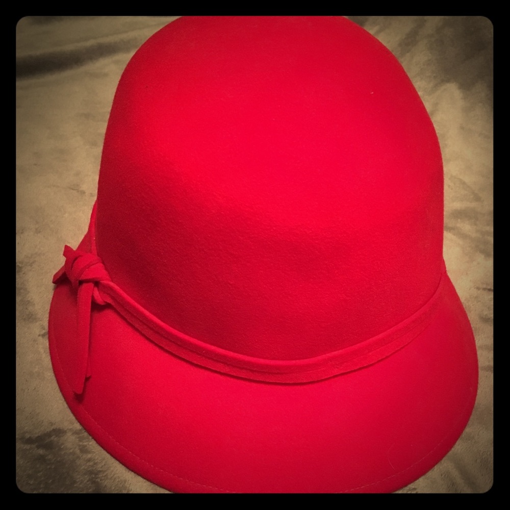 Croft & Barrow vintage red hat